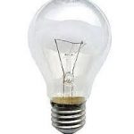 E27 130v 60w A60 Filamento Reforçado Lâmpada Clara
