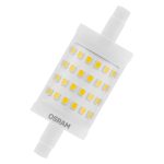 R7s 9,5w 2700K 80mm Led Line 78 75 300° Dimável (220v)