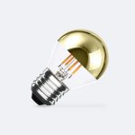 E27 4w 2200K G45 Led Filamento Topo Dourado PRTGAV3 (220v)