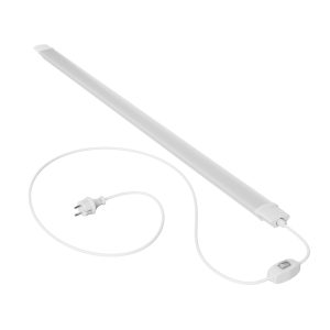 Luminária Led Estanque Compacta 36w 4000K 1200x59x34mm IP65 Cabo ON/OFF 2m + ficha