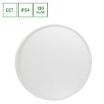 Plafon Led 48w CCT (3000K-4000K-6000K) Nymphea Black & White Rings IP54 500x26mm